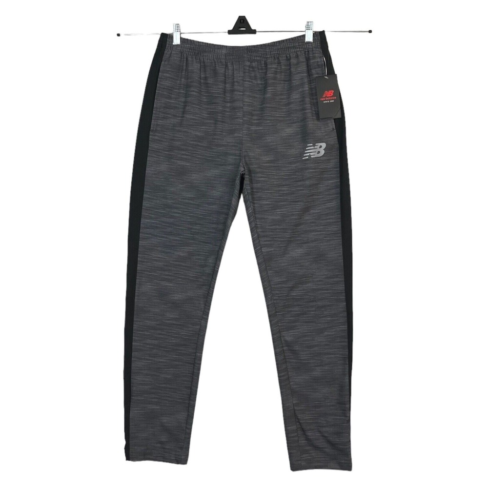 New Balance Mens Athletic Woven Jogger Pants XL (34X29") Gray Relaxed Taper‎ Fit